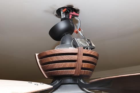 Fan burnt from extra voltage
